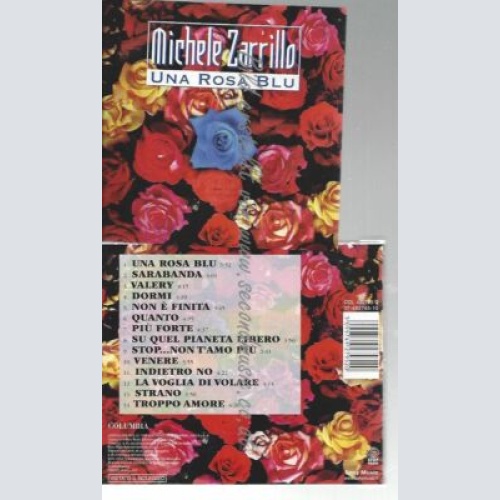 CD--MICHELE ZARRILLO--    UNA ROSA BLU