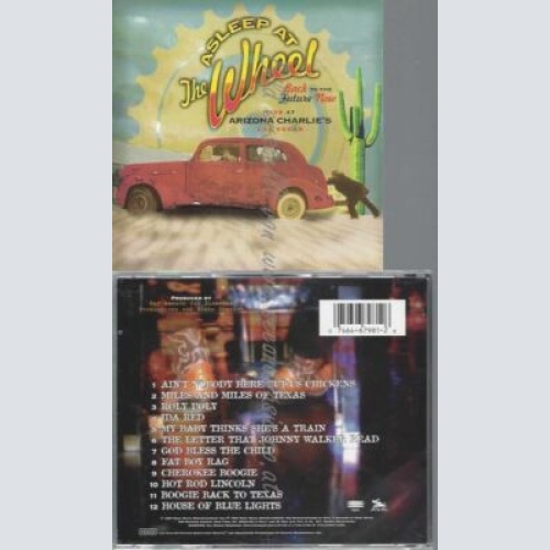 CD--ASLEEP AT THE WHEEL | --LIVE