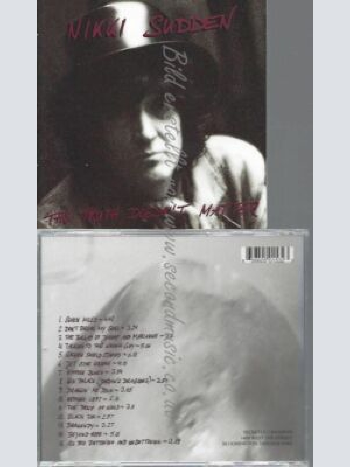 CD--NIKKI SUDDEN | --TRUTH DOESN'T MATTER