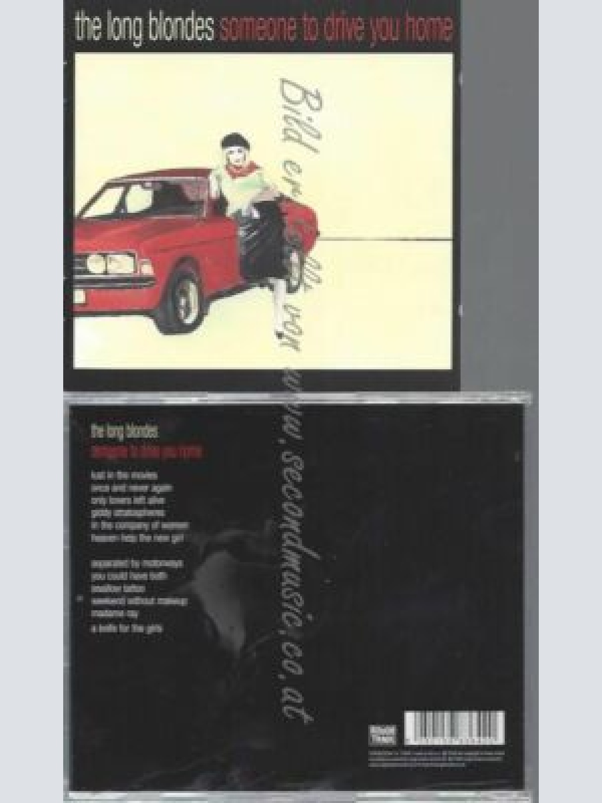 CD--THE LONG BLONDES | --SOMEONE TO DRIVE YOU HOME