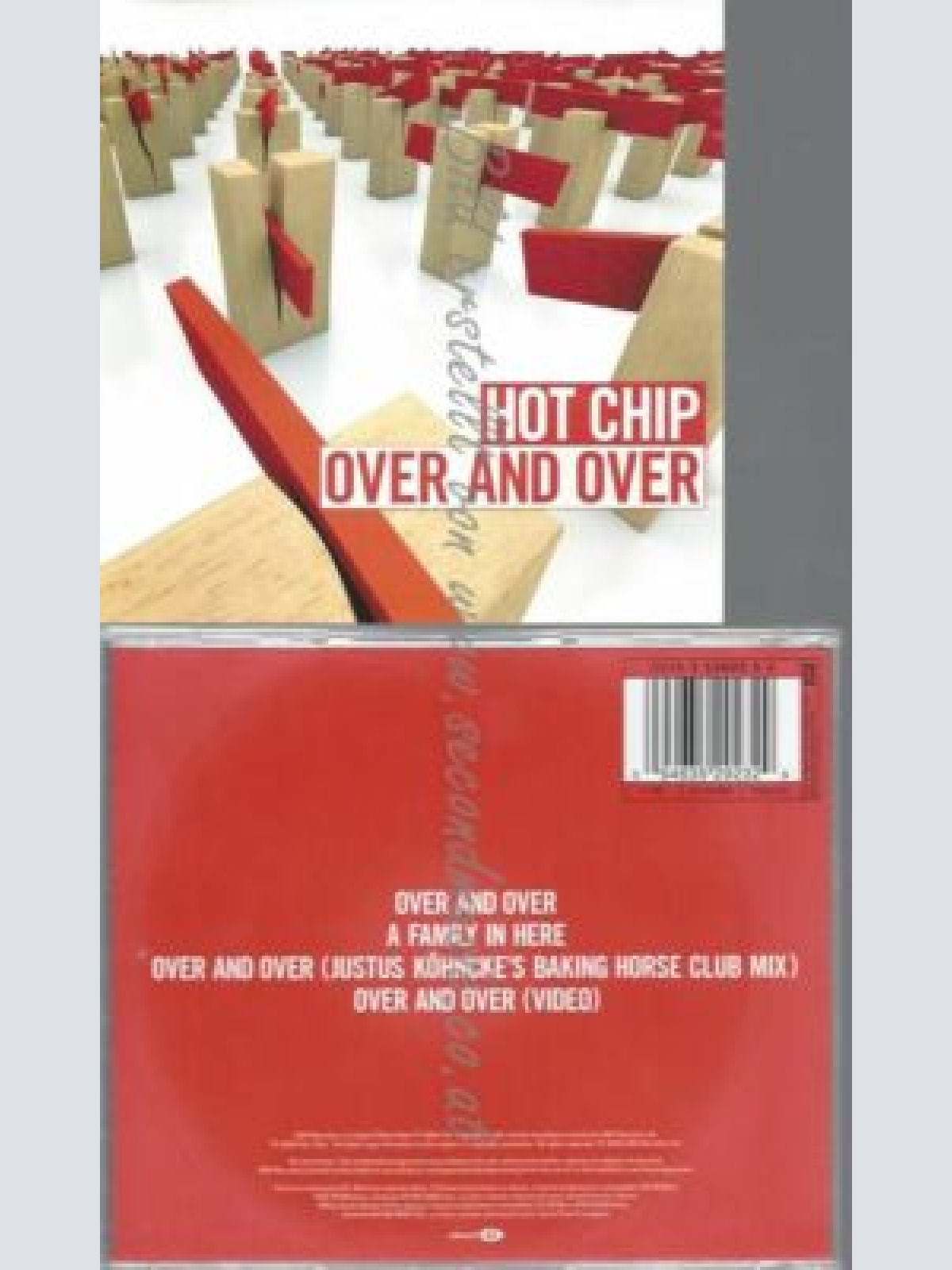 CD--HOT CHIP | --OVER AND OVER