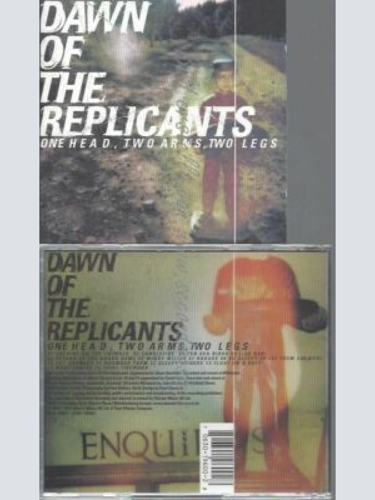 CD--DAWN OF THE REPLICANTS | --ONE HEAD,TWO ARMS,TWO LEGS