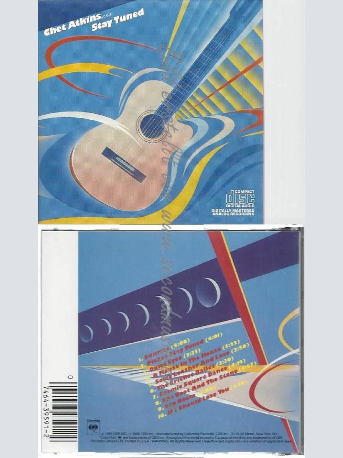 CD--CHET ATKINS | --STAY TUNED