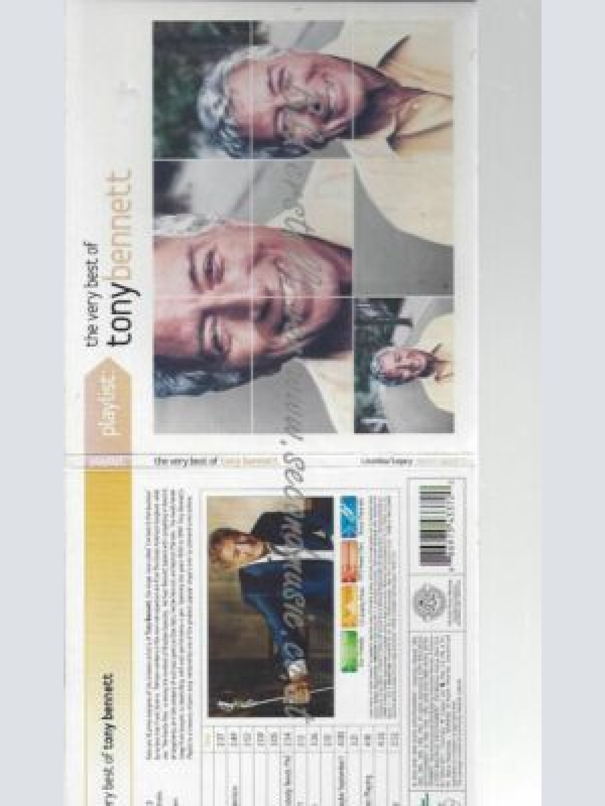 CD--TONY BENNETT | --PLAYLIST: THE VERY BEST OF TONY BENNETT