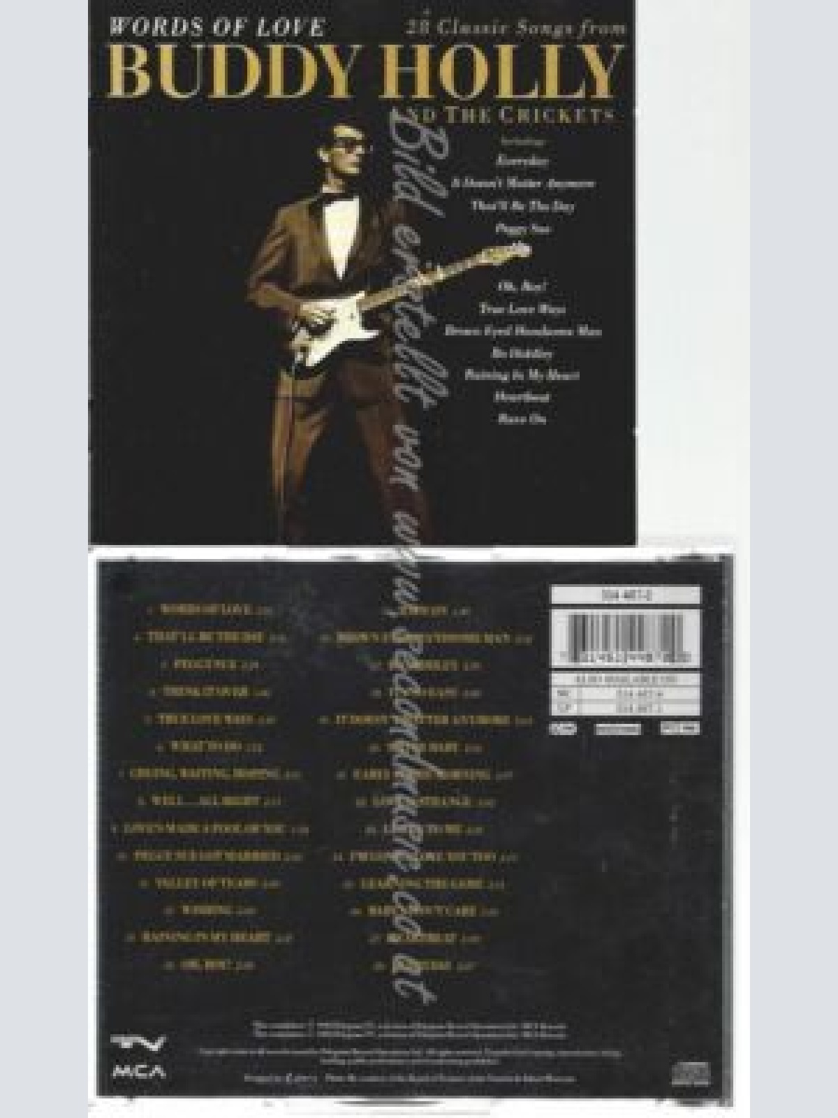 CD-- Buddy Holly And The Crickets (2)  Words Of Love