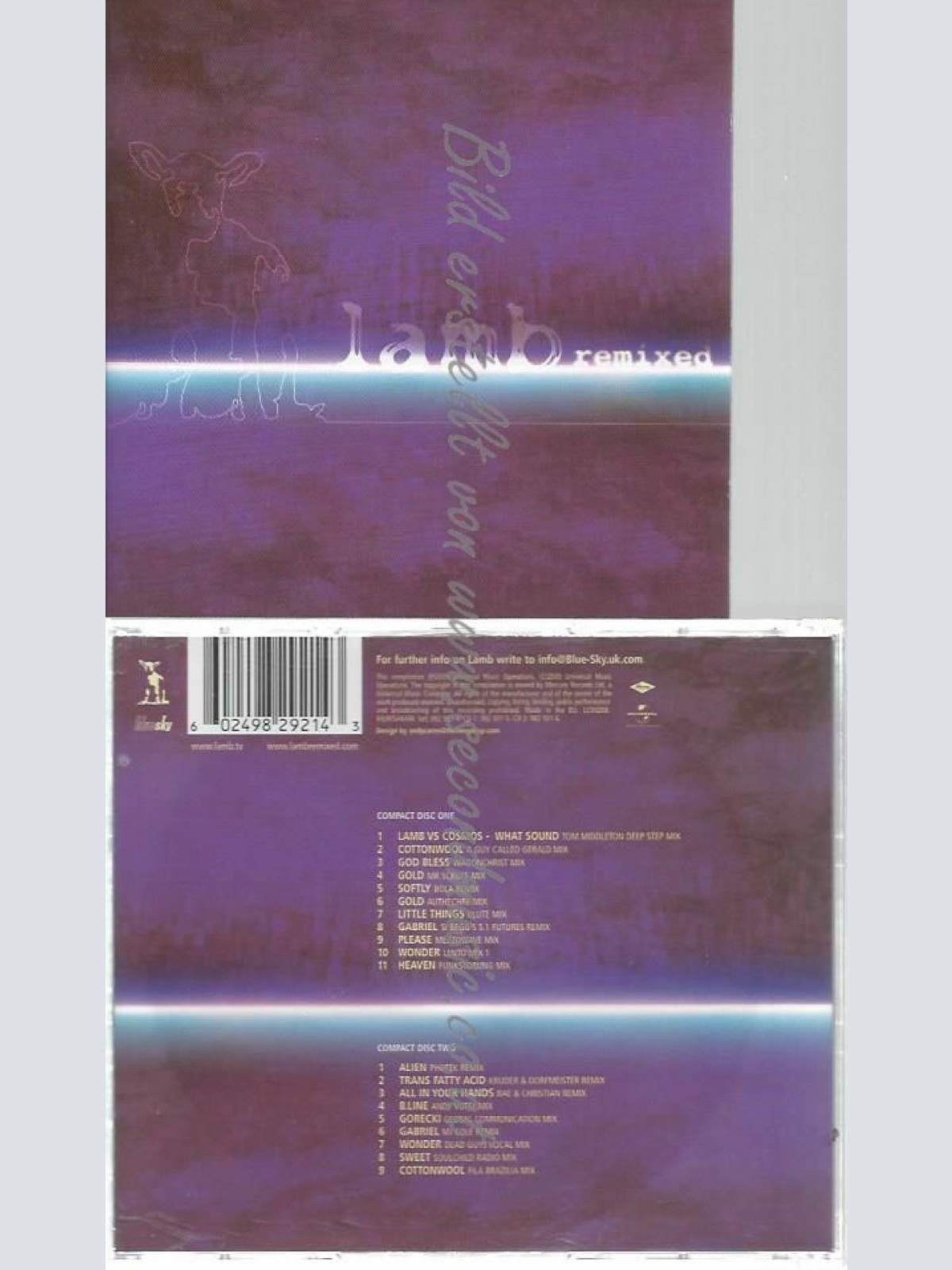 CD--LAMB | --WHAT IS THAT SOUND-LAMB REMIXED