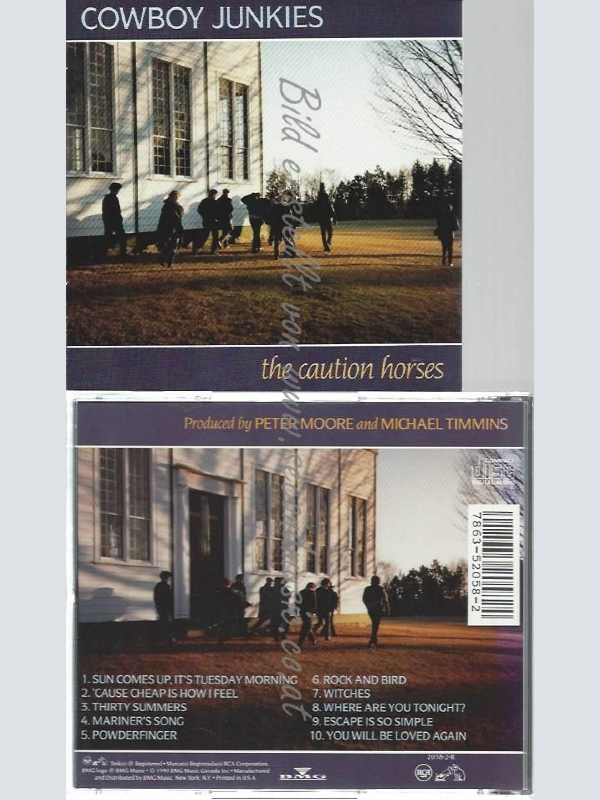 CD--COWBOY JUNKIES--CAUTION HORSES