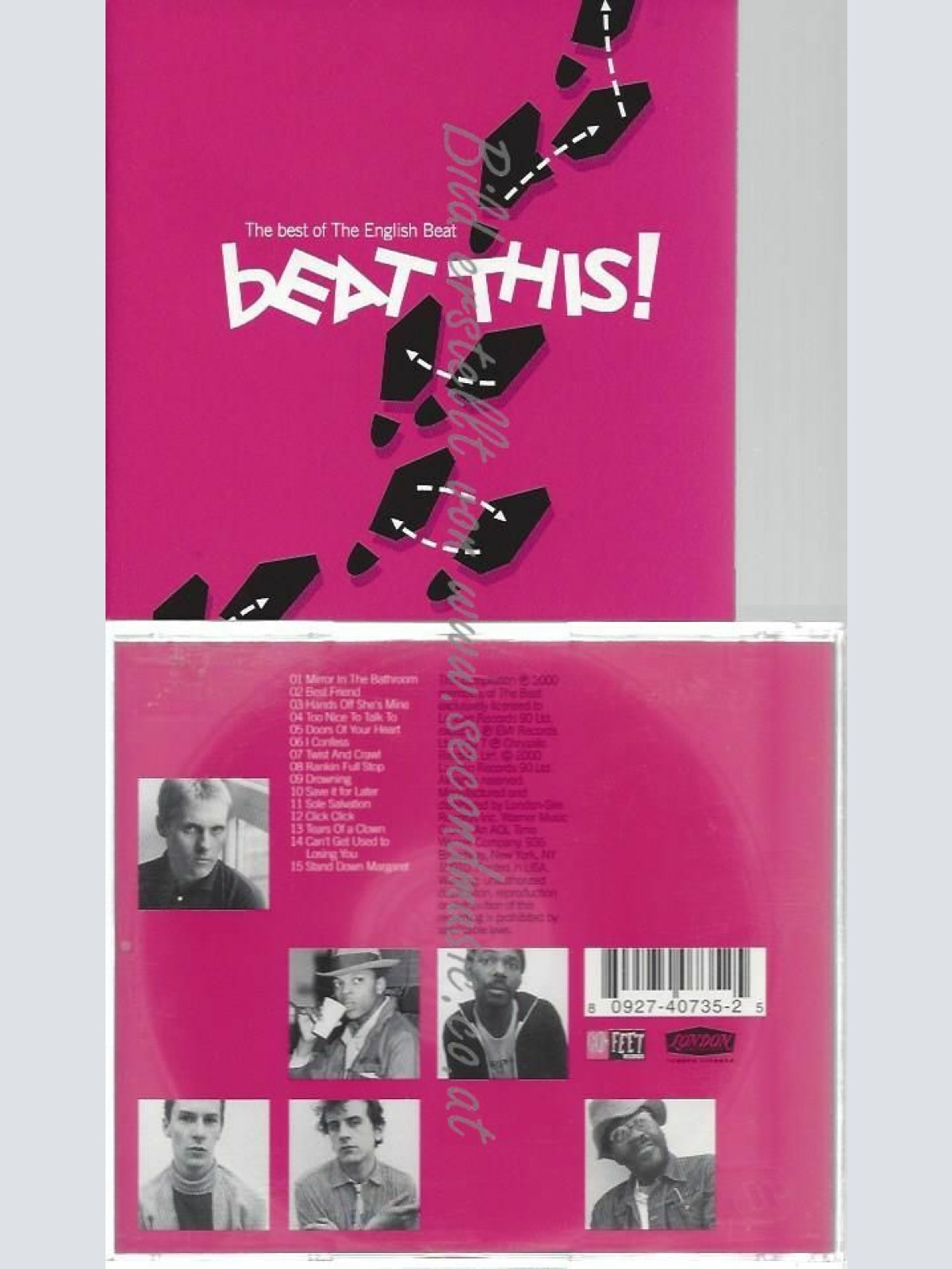 CD--THE BEAT | --BEAT THIS-THE BEST OF THE ENGL