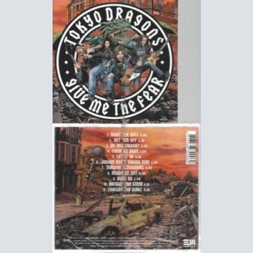 CD--TOKYO DRAGONS | --GIVE ME THE FEAR