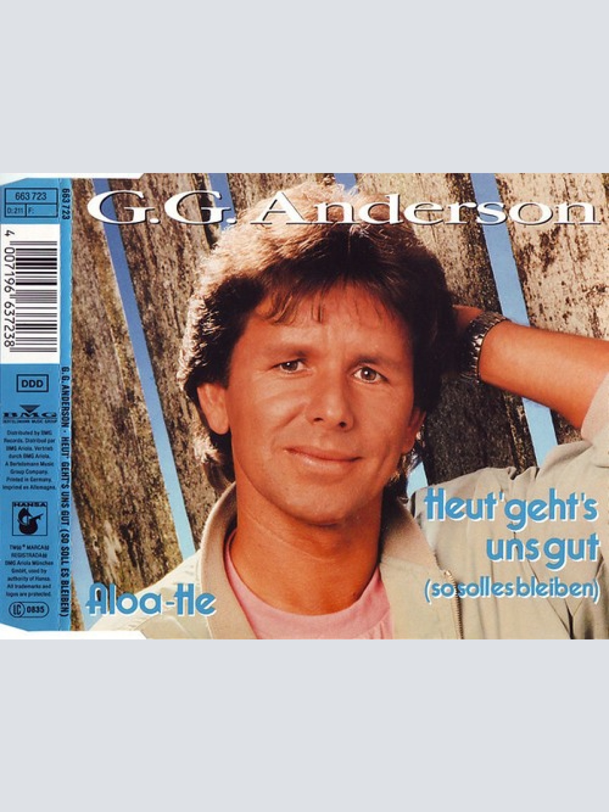 CD, Maxi G.G. Anderson - Heut' Geht's Uns Gut (So Soll Es Bleiben) / Aloa-He