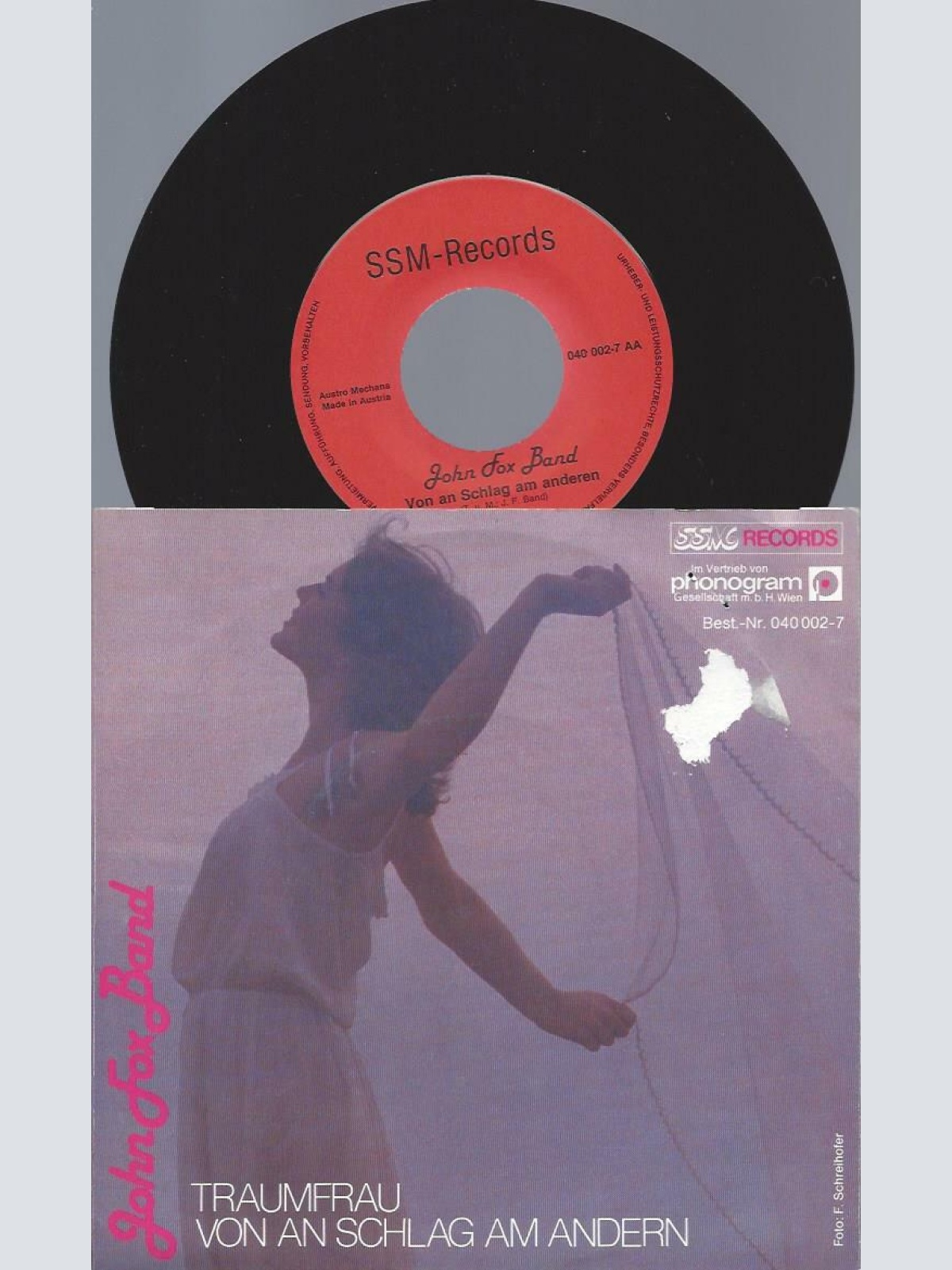 7"   John Fox Band – Traumfrau
