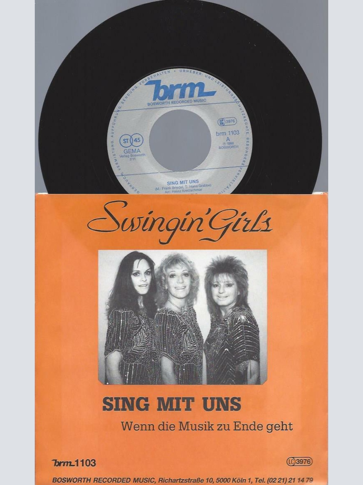7" Swingin Girls sing mit uns