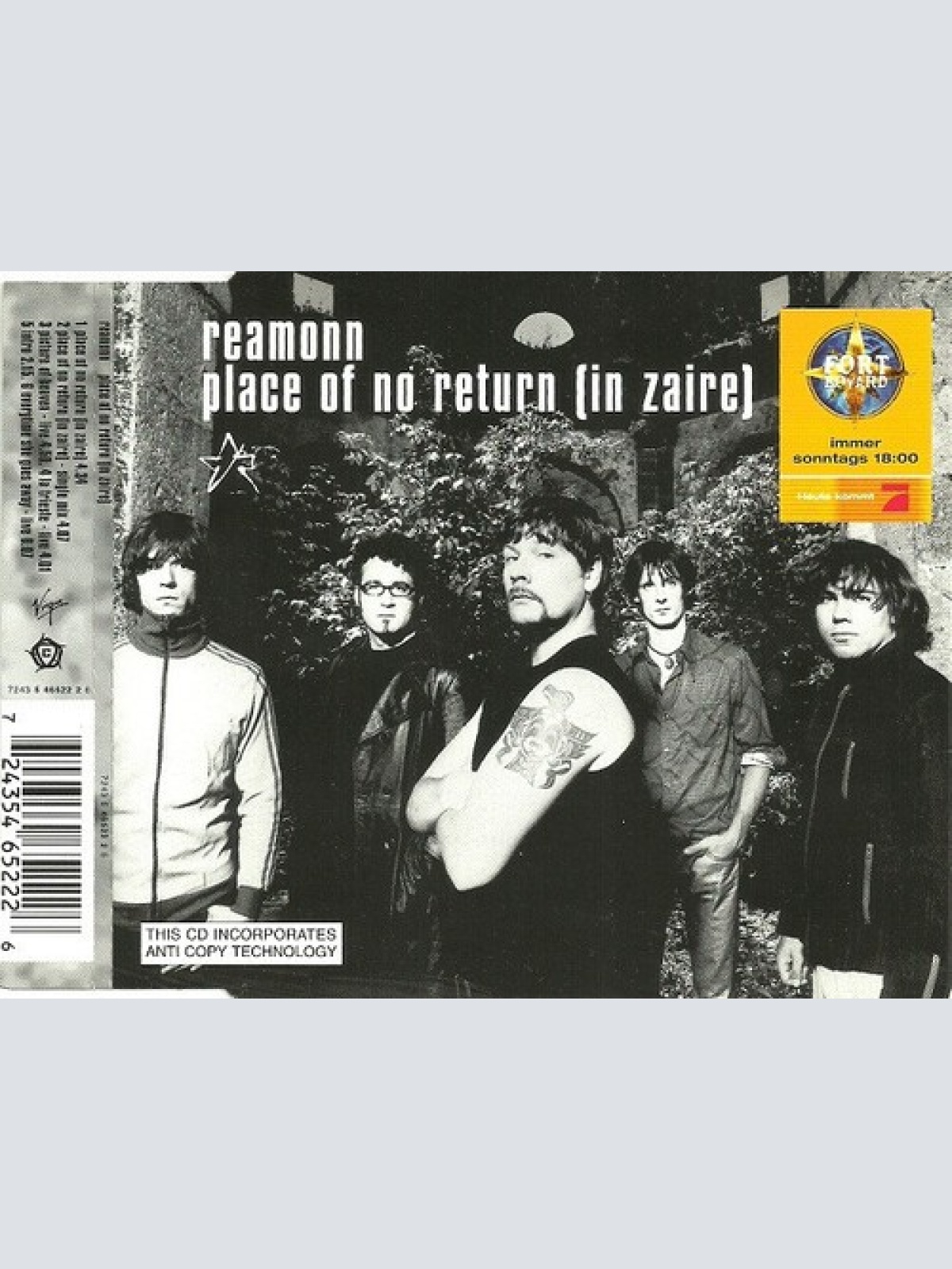 CD, EP, Single Reamonn - Place Of No Return (In Zaire)