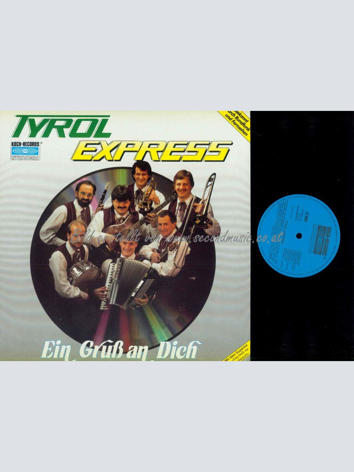 LP--Tyrol Express – Ein Gruß An Dich  /  NM
