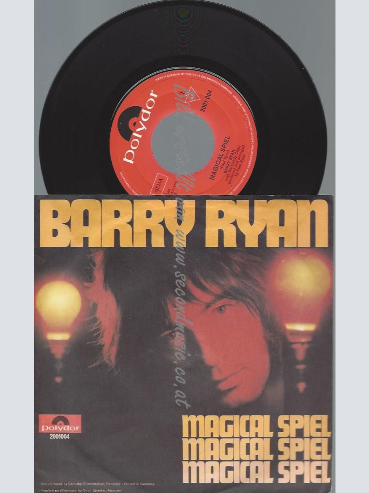 7"   Barry Ryan  Magical Spiel
