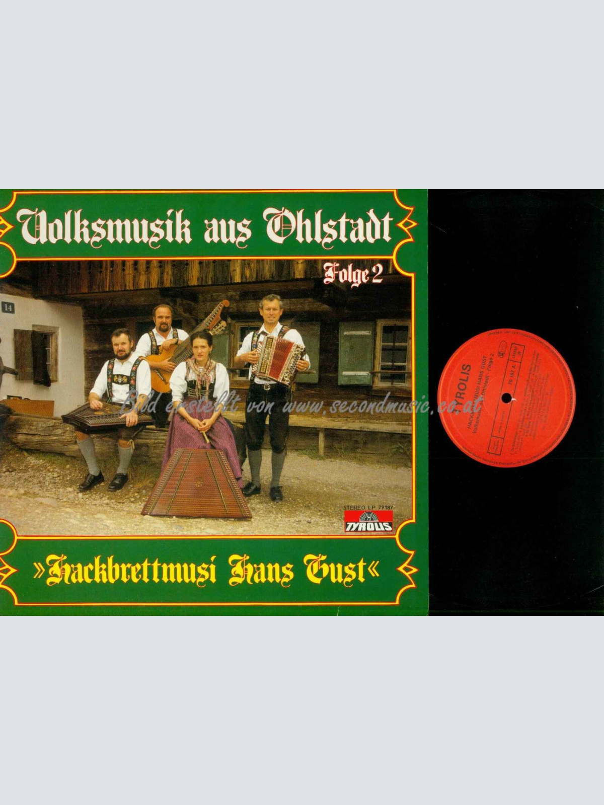 LP--Hackbrettmusi Hans Gust – Volksmusik Aus Ohlstadt (Folge 2) /  NM