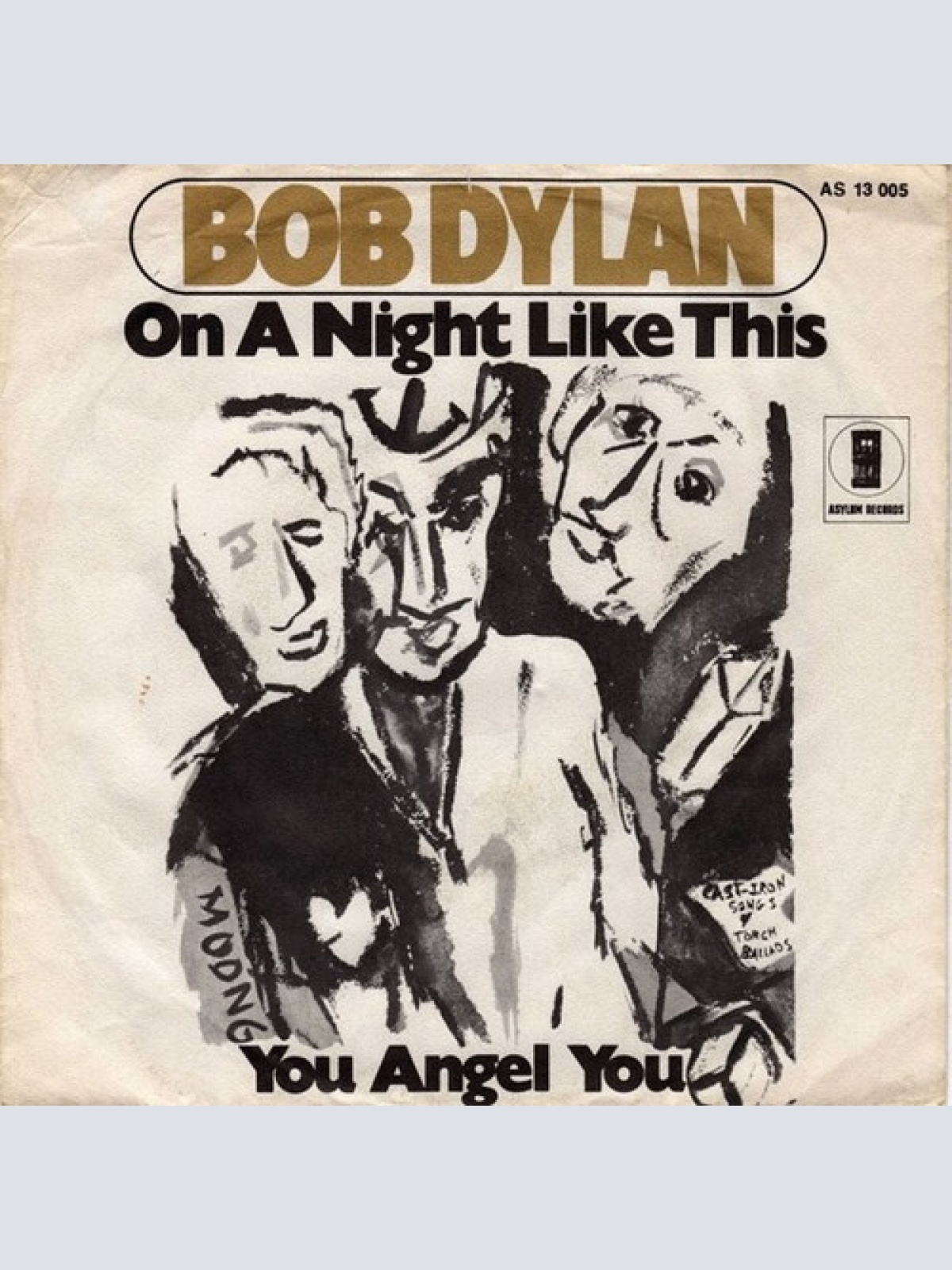 7", Single Bob Dylan - On A Night Like This