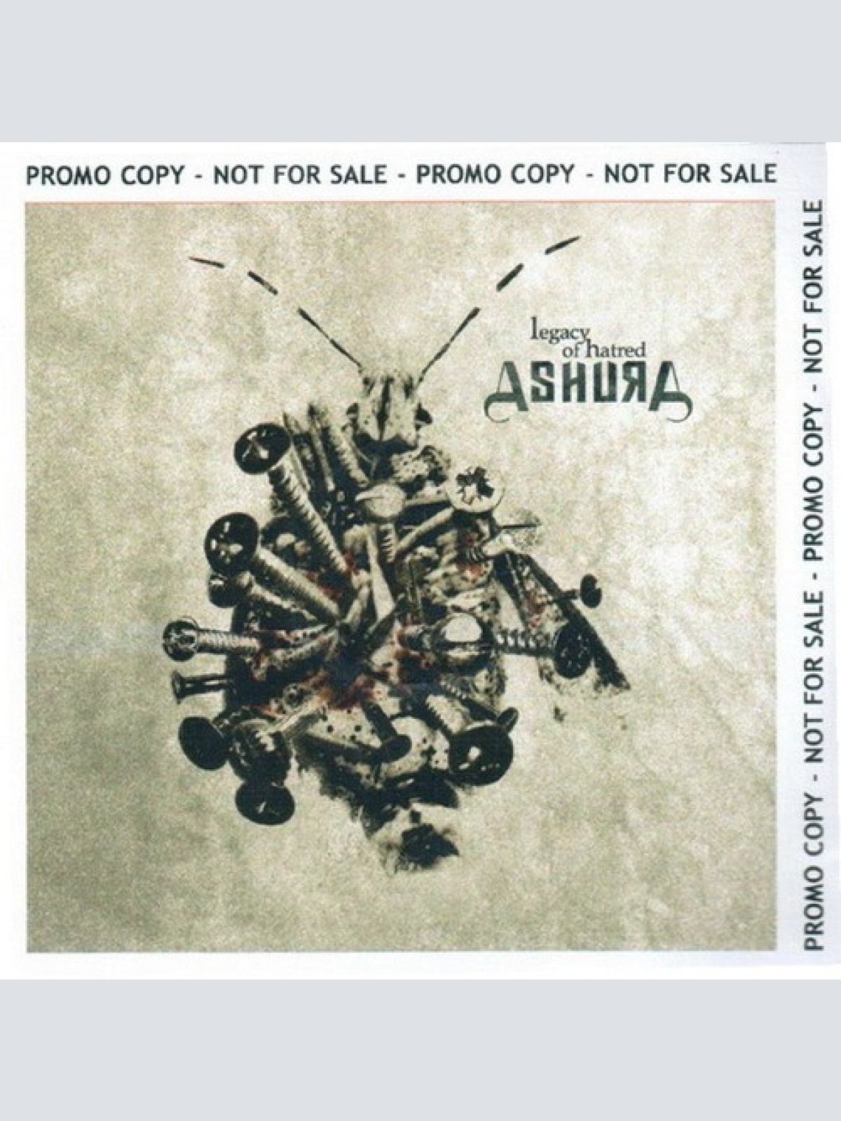 CD, Album, Enh, Promo Ashura (2) - Legacy Of Hatred