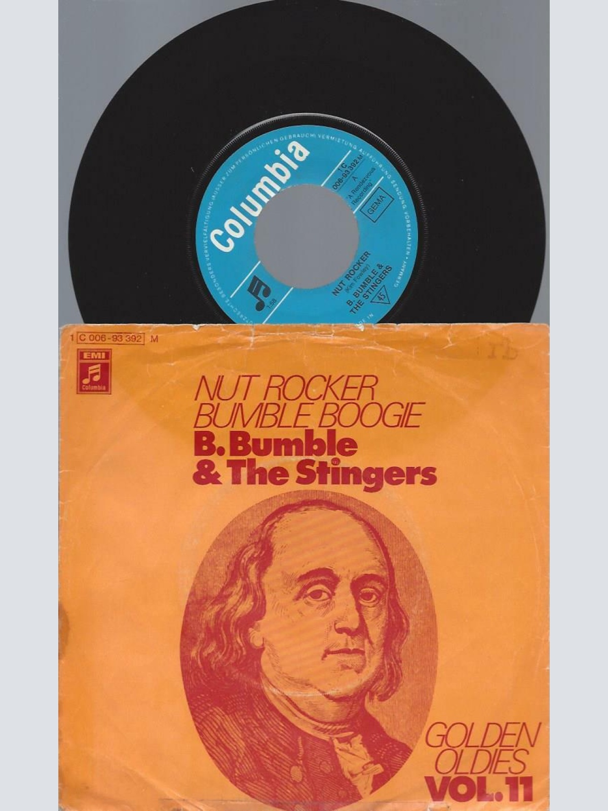 7"   B. Bumble & The Stingers  Nut Rocker / Bumble Boogie