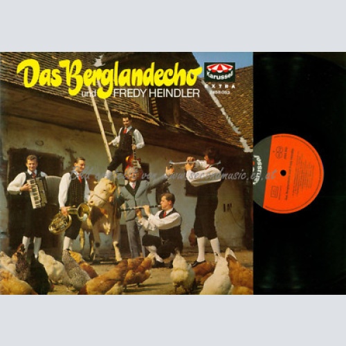 LP--DAS BERGLANDECHO UND FREDDY HEINDLER