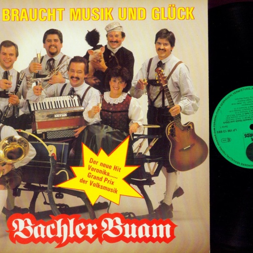 LP-- Bachler Buam – Jeder Braucht Musik Und Glück  // NM /
