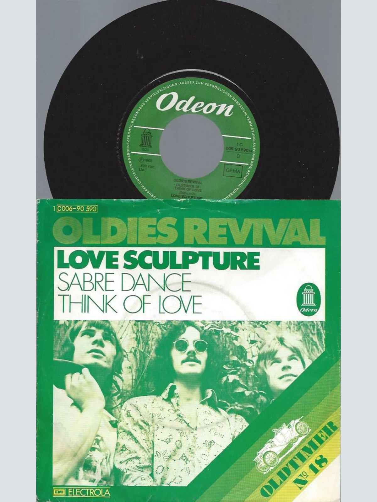 7"  Love Sculpture  Sabre Dance / Think Of Love