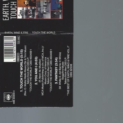 CD-- Earth, Wind & Fire – Touch The World