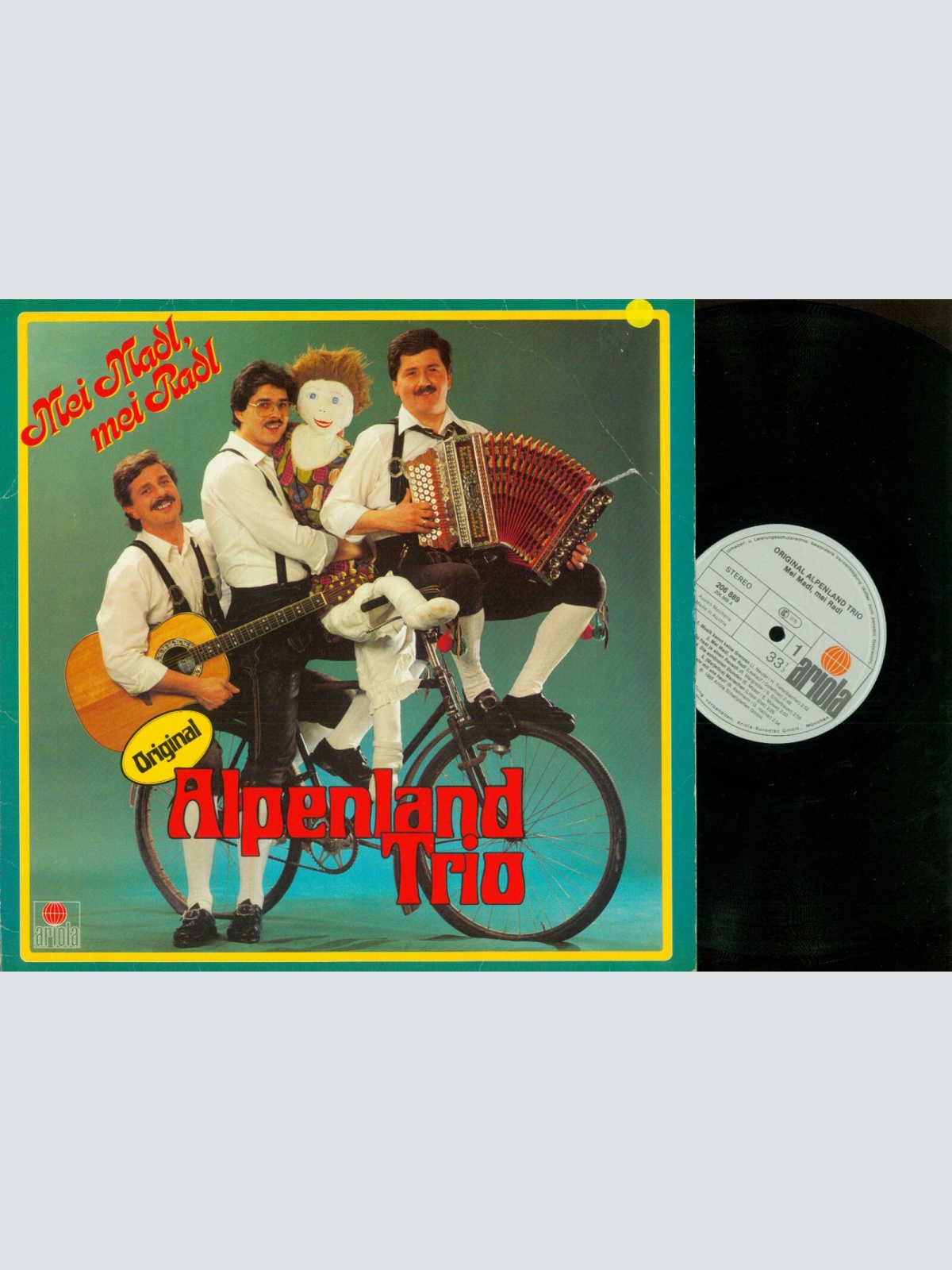 LP--  Original Alpenland Trio  // Mei Madl mei Radl  // NM