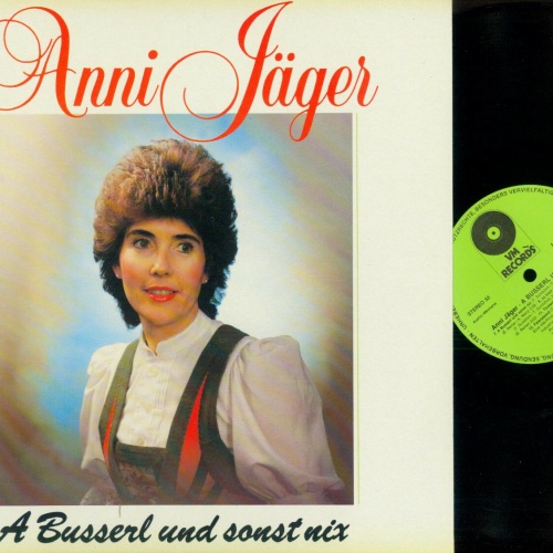 LP- Anni Jäger  -- A Busserl und sonst nix  //NM