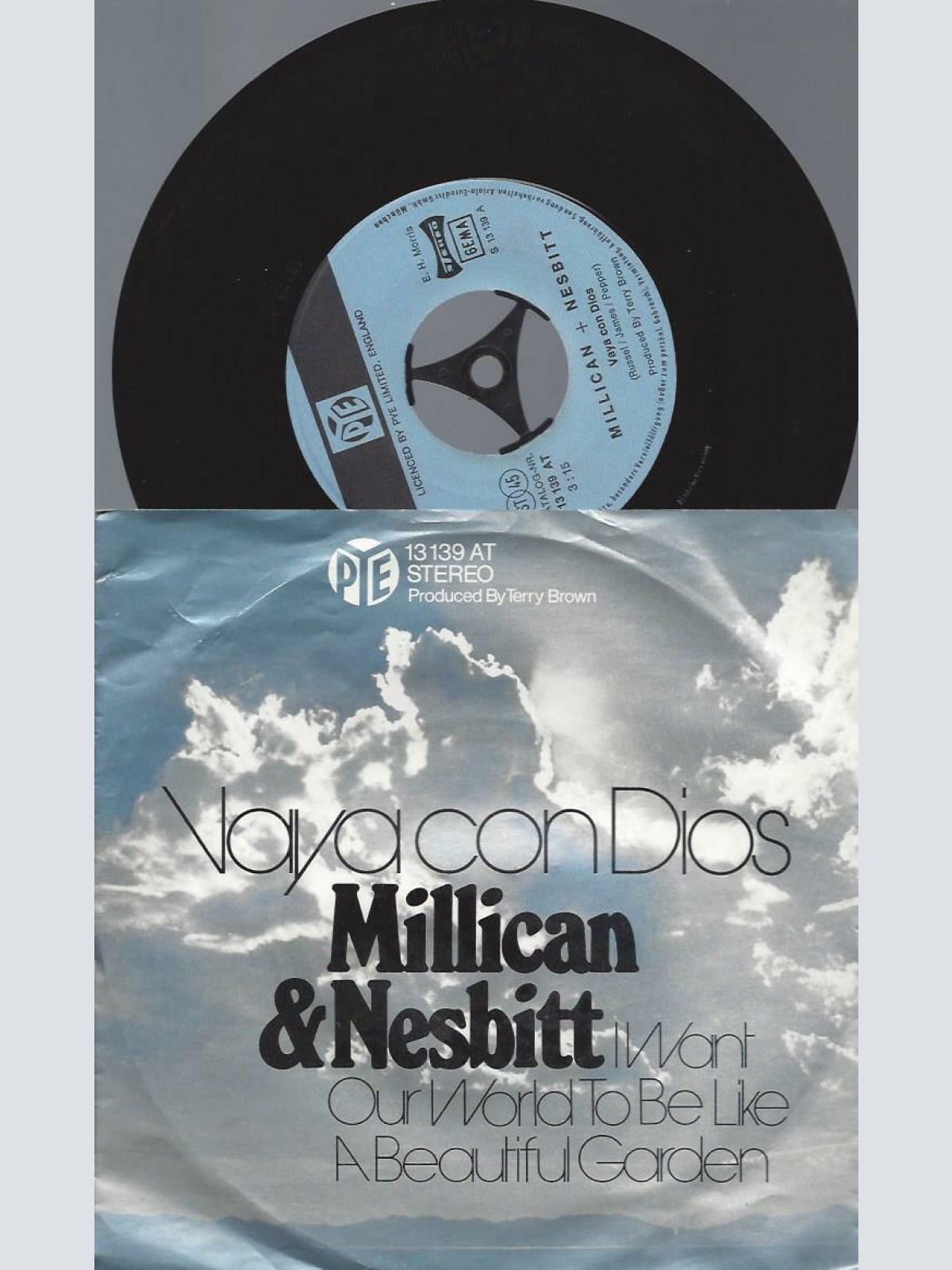 7" Millican & Nesbitt – Vaya Con Dios