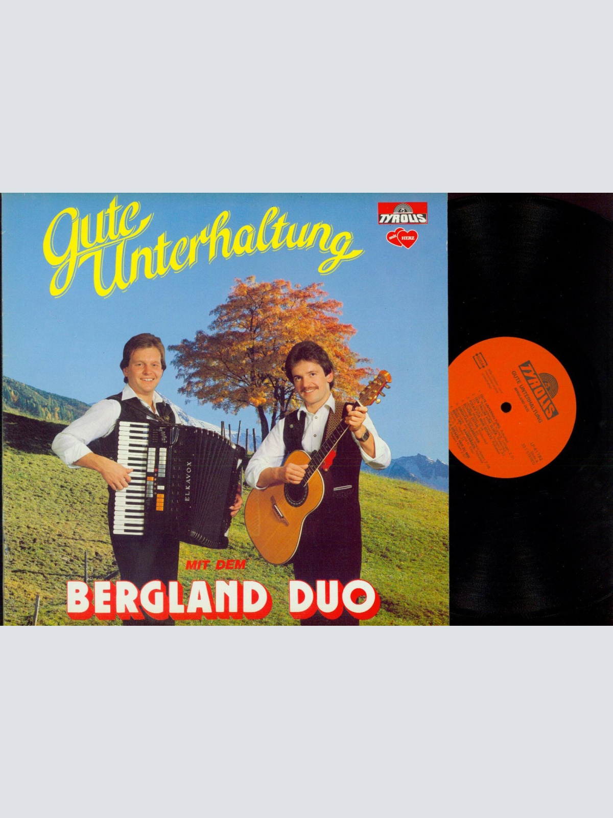 LP-- Bergland Duo --Gute Unterhaltung   // NM /