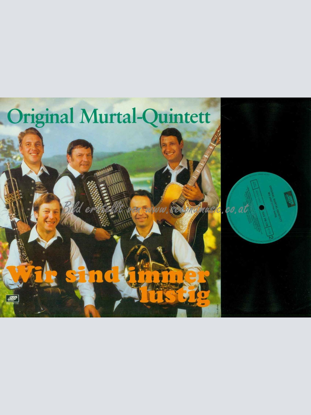 LP--Original Murtal-Quintett – Wir Sind Immer Lustig /  NM