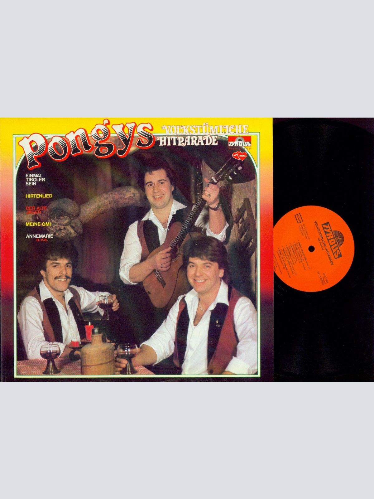 LP-- Pong'ys– Volkstümliche Hitparade   //NM