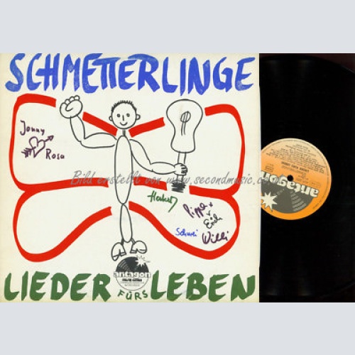 LP-   Schmetterlinge – Lieder Fürs Leben  //VG+