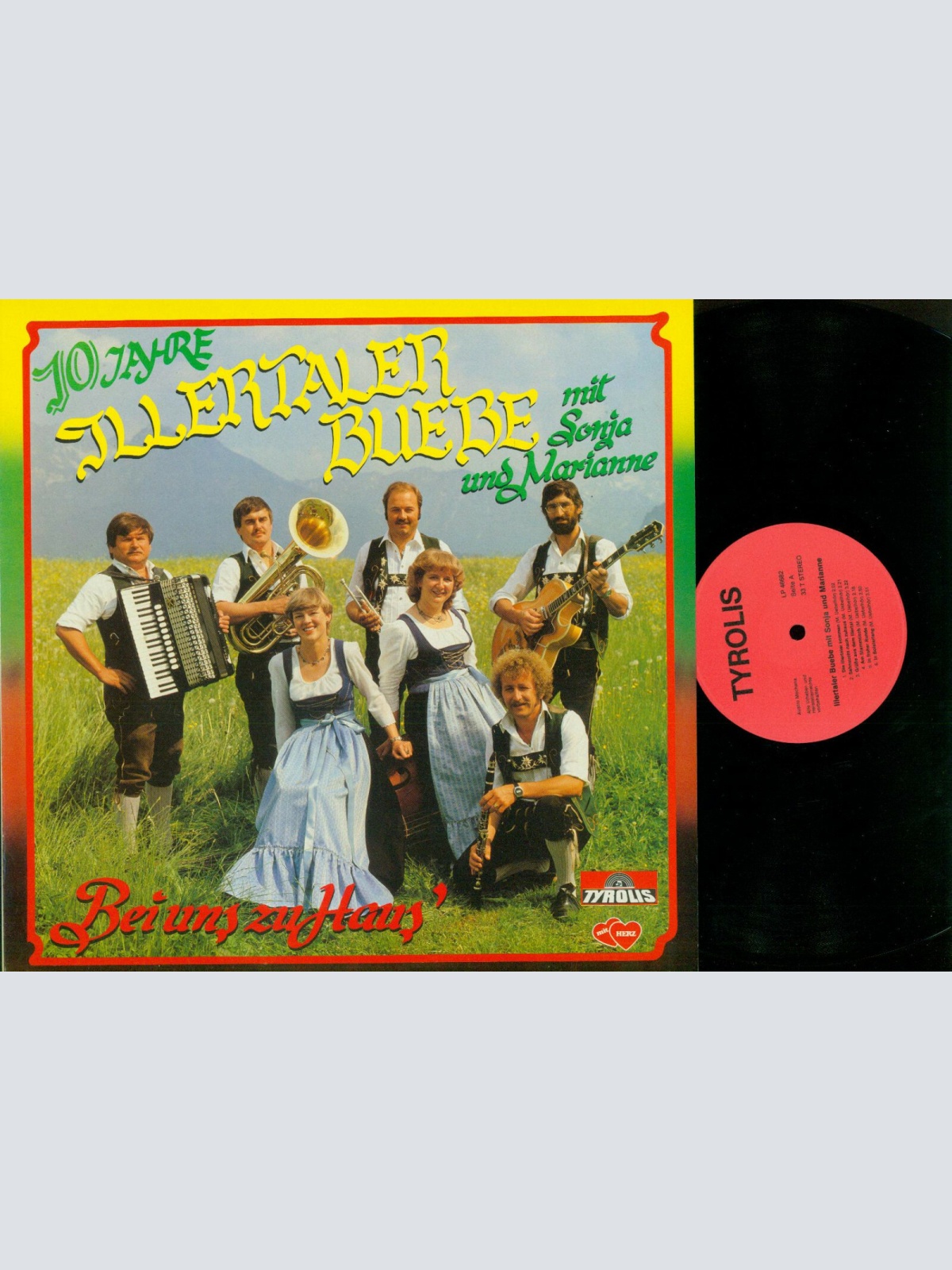 LP--Illertaler Buebe --  Bei uns zu Haus    //NM