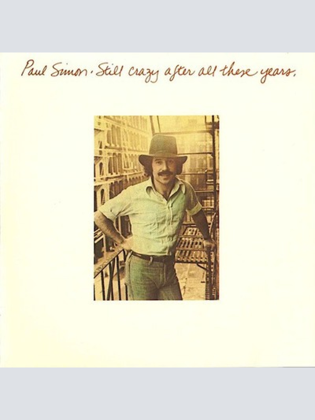 CD, Album, RE Paul Simon - Still Crazy After All These Years
