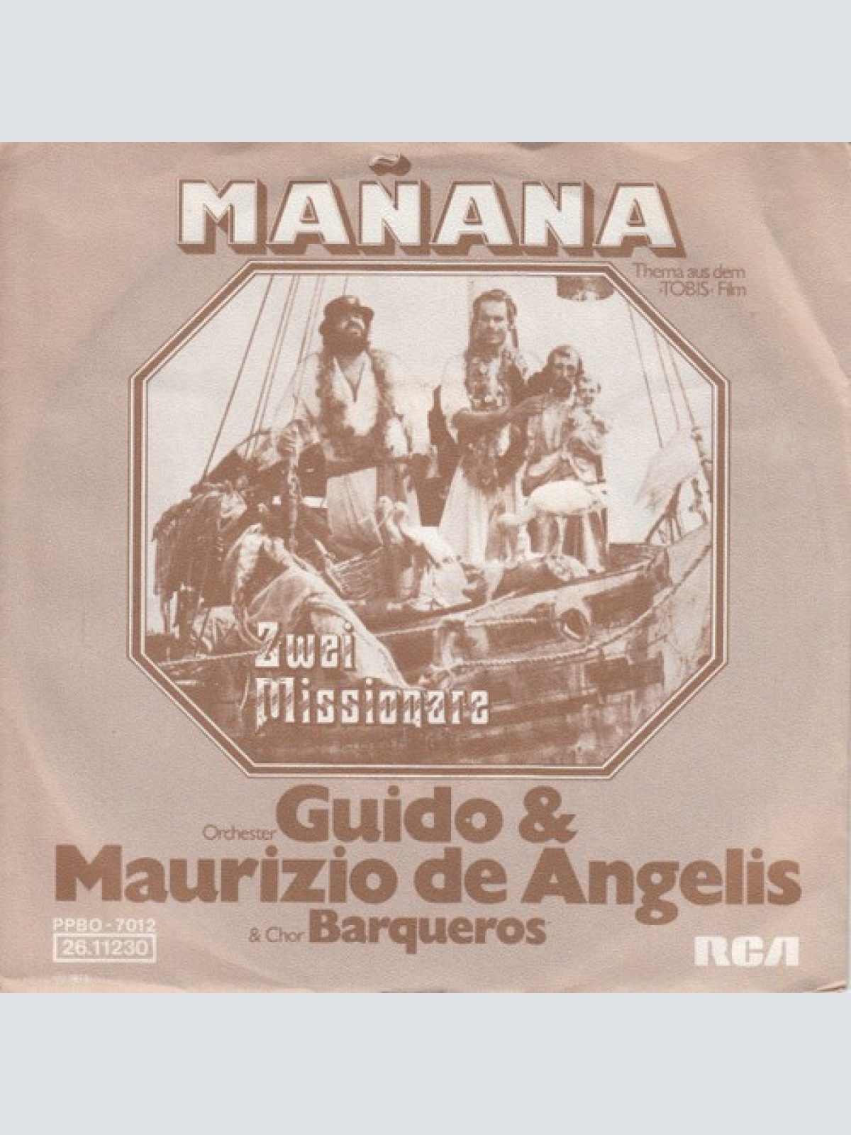 7", Single, Promo Guido And Maurizio De Angelis - Mañana