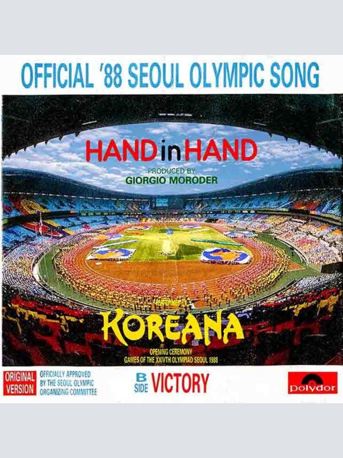 7", Single Koreana - Hand In Hand
