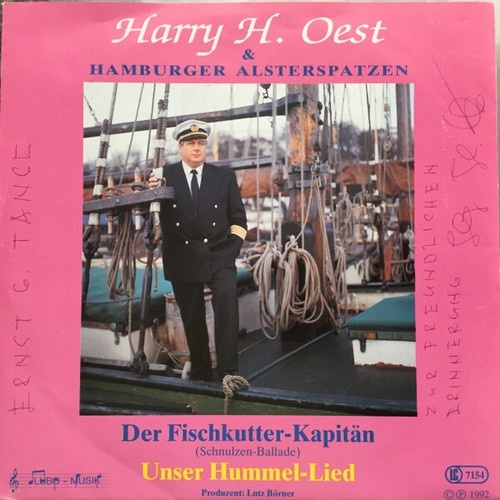 7", Single Harry H. Oest, Hamburger Alsterspatzen - Der Fischkutter-Kapitän