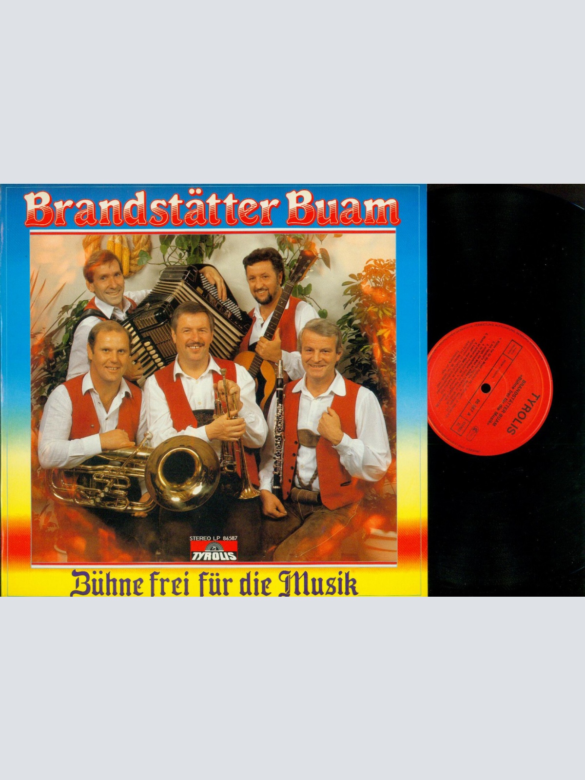 LP--Brandstätter Buam--  Bühne frei für die Musik   //NM