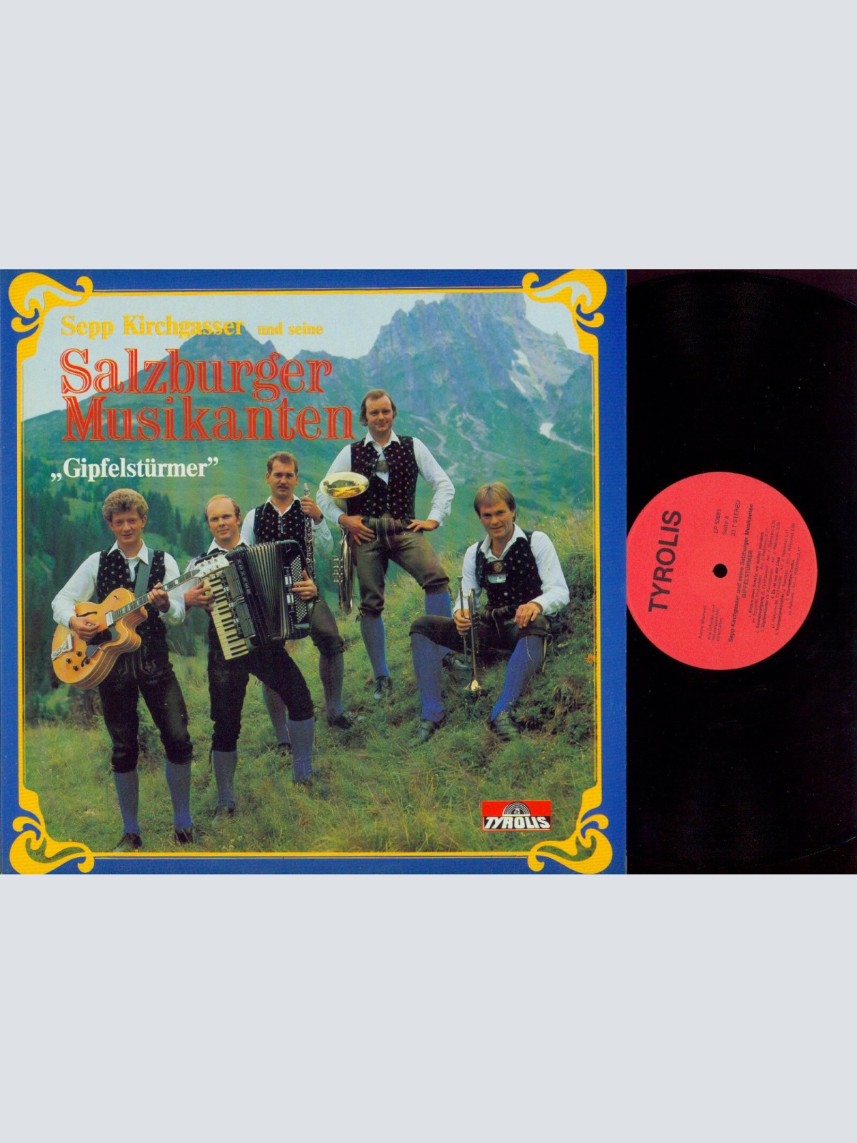 LP--Sepp Kirchgasser Und Seine Salzburger Musikanten – Gipfelstürmer  //NM