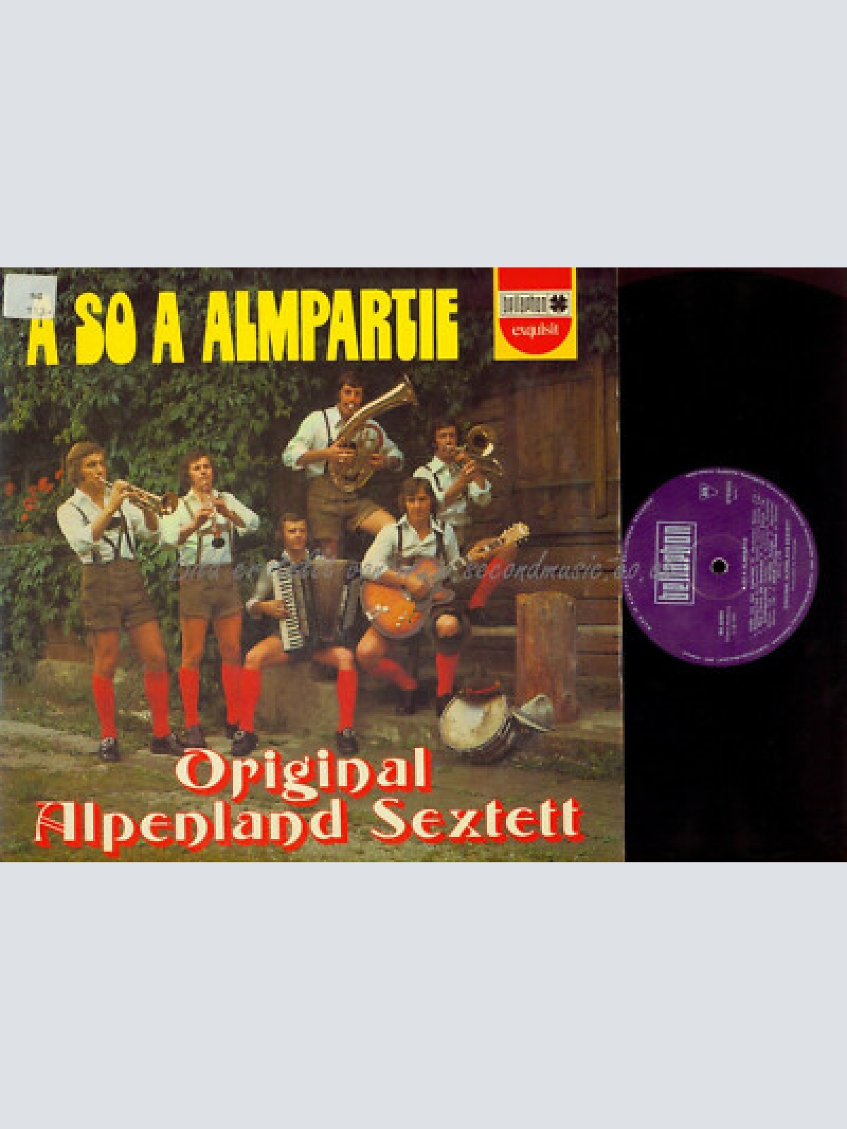LP-   Original Alpenland Sextett – A So A Almpartie