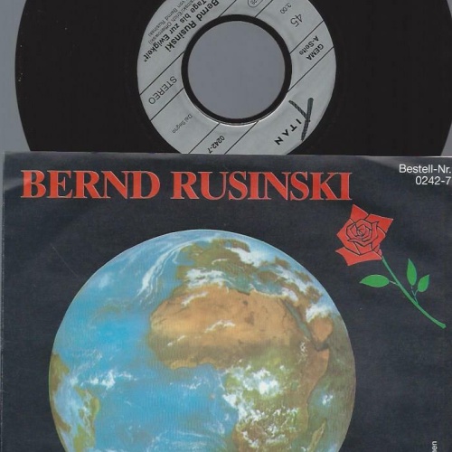 7"  Bernd Rusinski – 7 Tage Bis Zur Ewigkeit