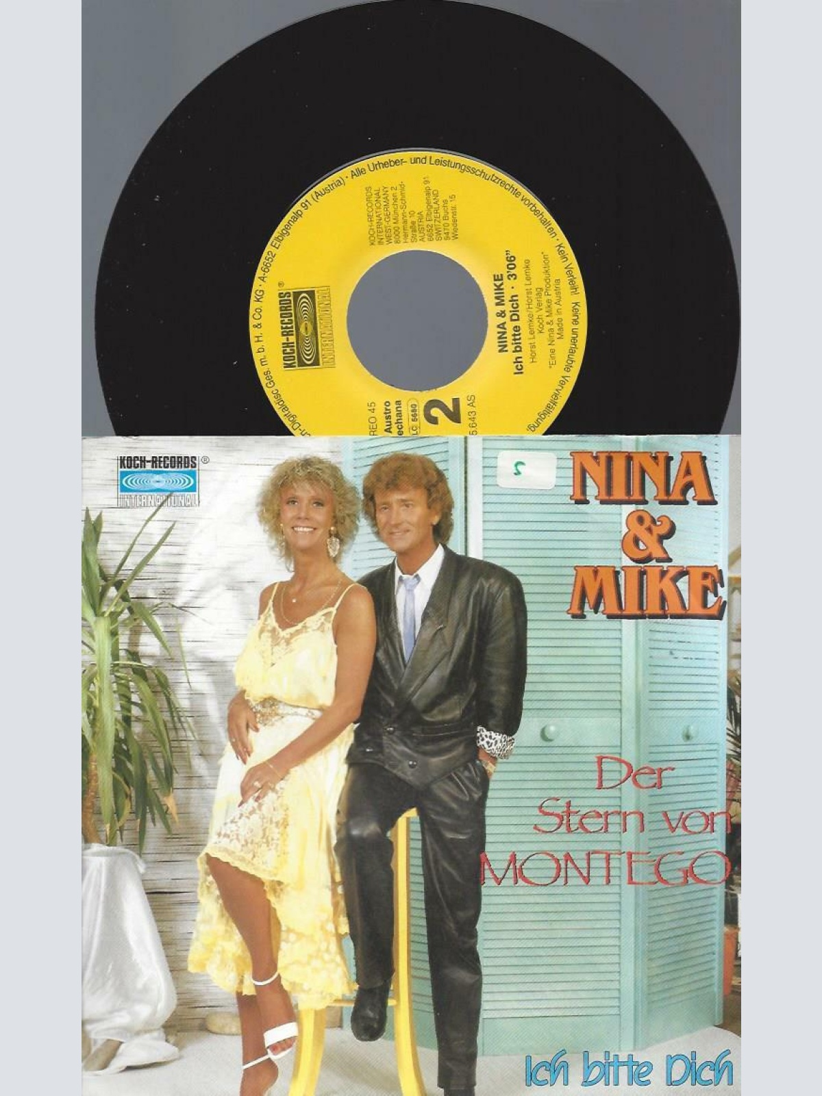 7"  Nina & Mike – Der Stern Von Montego