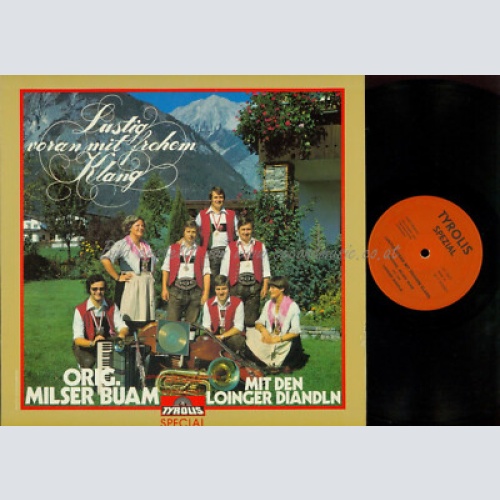LP- Loinger Diandln Milser Buam Lustig voran mit frohem Klang