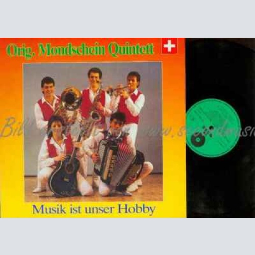 LP--Orig. Mondschein Quintett  //  Musik ist unser Hobby / VM Records