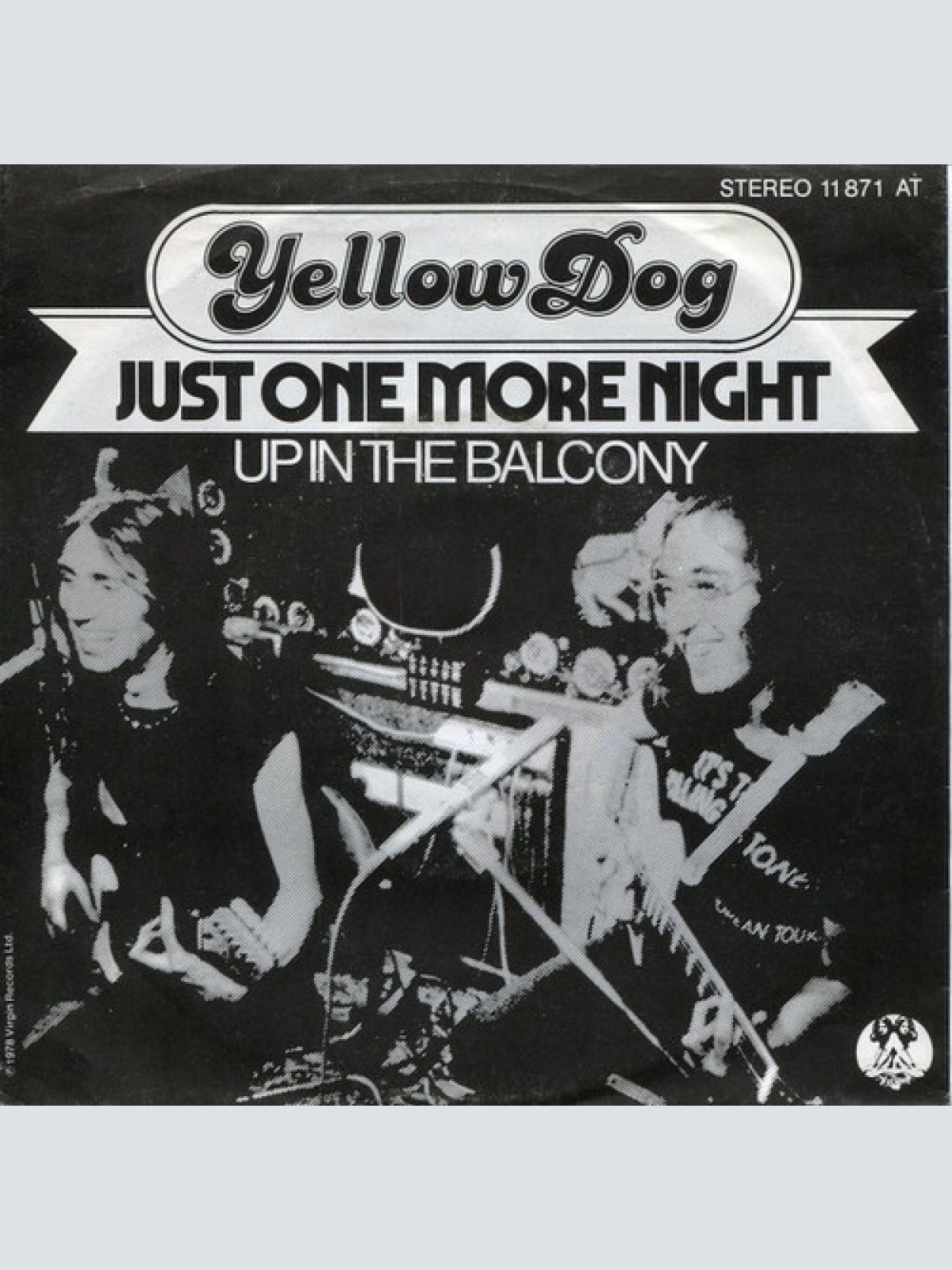 7", Single Yellow Dog - Just One More Night