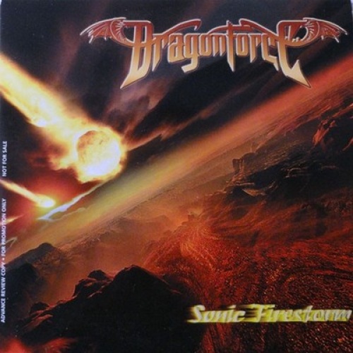 CD, Advance, Album, Promo Dragonforce - Sonic Firestorm