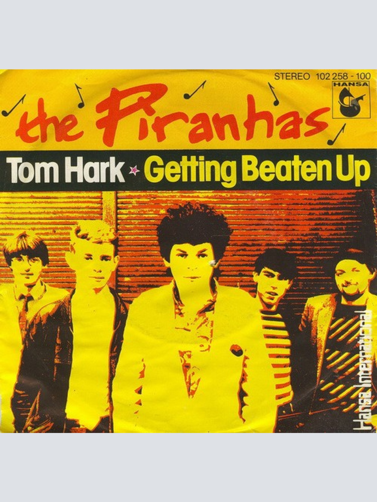 7", Single The Piranhas - Tom Hark