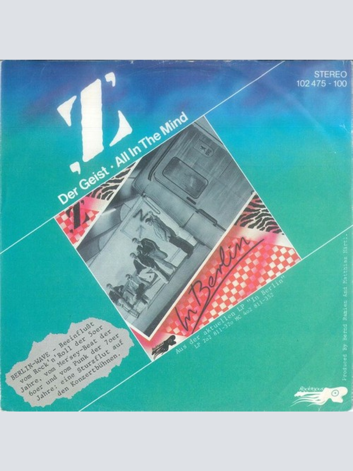 7" Z (18) - Der Geist / All In The Mind